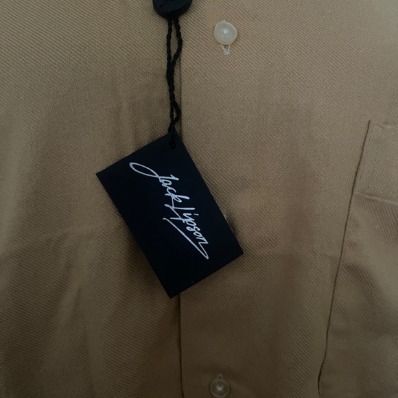NWT Jack Lipson long sleeve shirt size M, 70% viscose and 30% cotton. - Picture 4 of 5